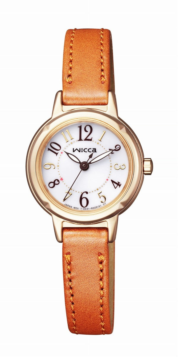CITIZEN KP3-627-10 Wrist watch Wicca Solar Tech Silver SS Analog Women Unused