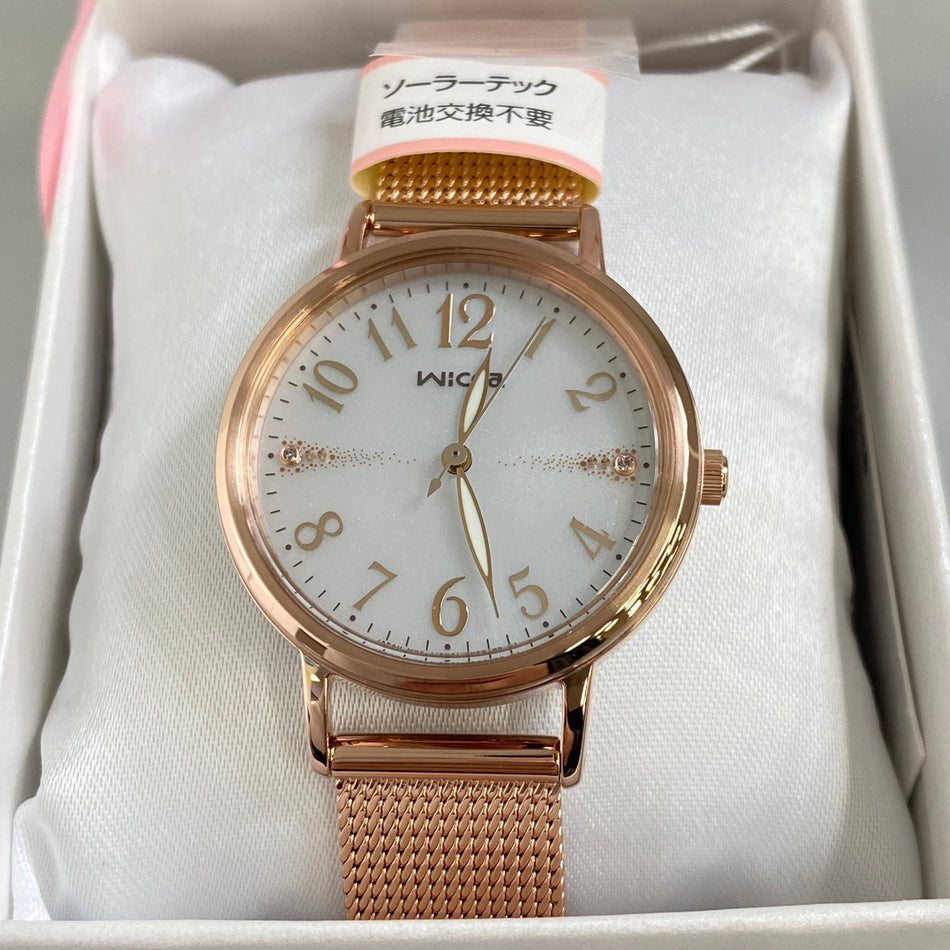 CITIZEN KP5-166-13 Wrist watch Wicca Solar-Tech Silver SS Analog Women Unused