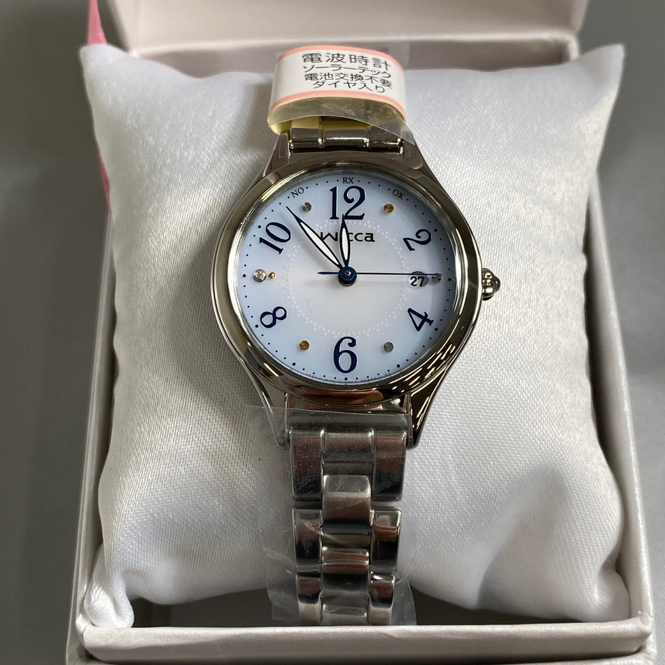 CITIZEN KS1-210-91 Wrist watch Wicca Solar-Tech Blue gradation SS Women Unused