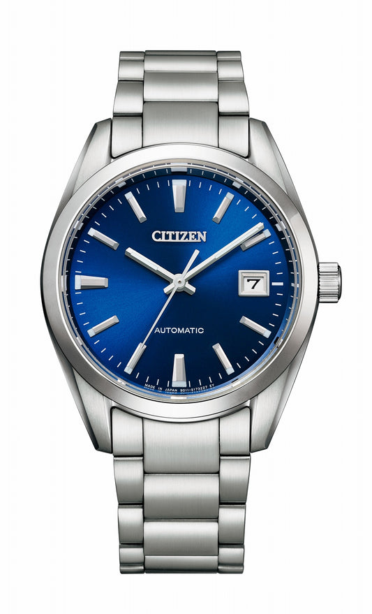 CITIZEN NB1050-59L Unused Automatic Sapphire glass Blue SS Analog Men Wristwatch