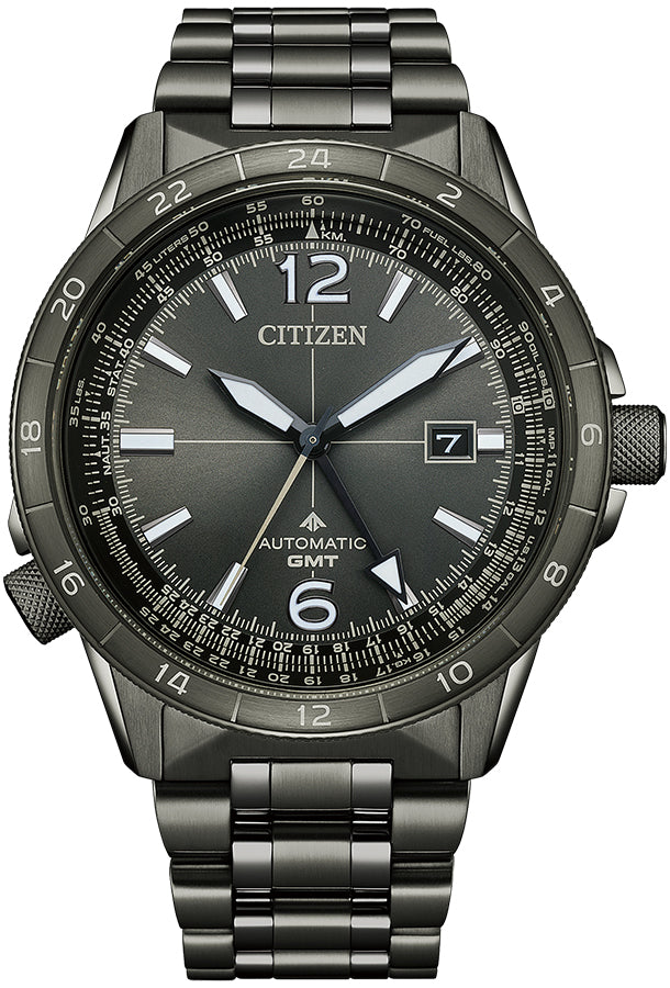 CITIZEN NB6045-51H Wrist watch PROMASTER SKY Automatic Black SS Men Unused