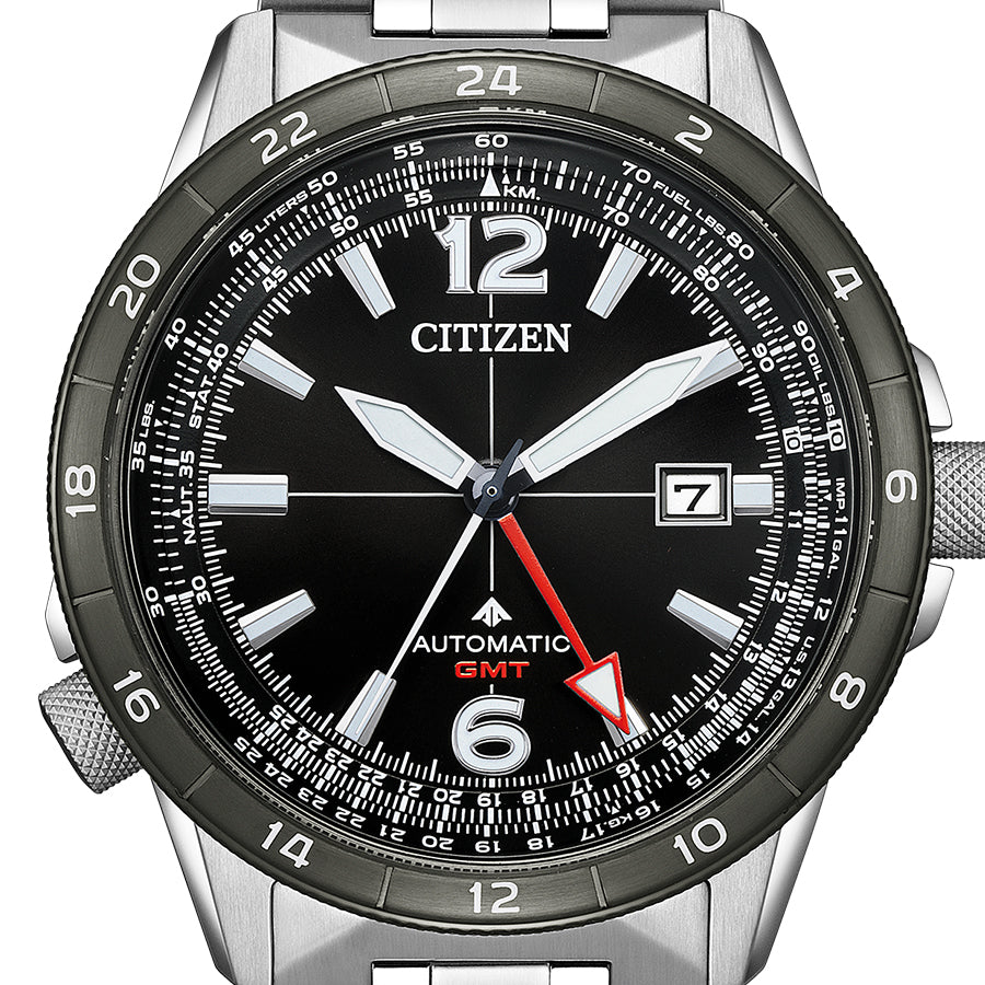 CITIZEN NB6046-59E Wrist watch PROMASTER SKY Automatic Black SS Men Unused