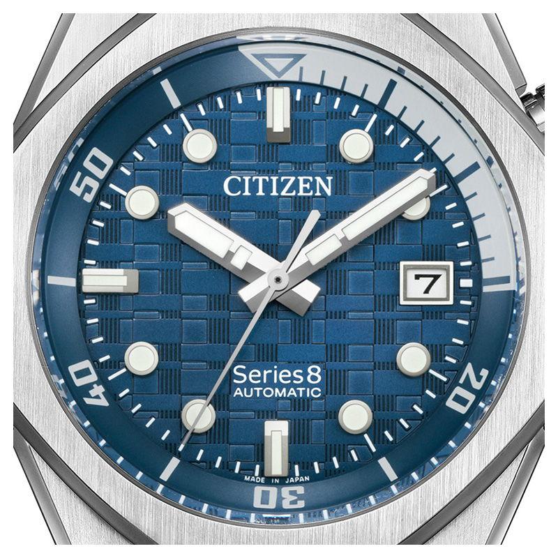 CITIZEN NB6060-58L Wrist watch Series 8 Automatic Blue SS Analog Men Unused