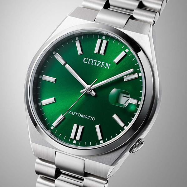 CITIZEN NJ0150-81X Unused MECHANICAL Automatic Sapphire glass Green Men Watch