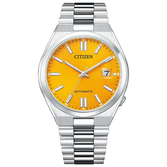 CITIZEN NJ0150-81Z Unused MECHANICAL Automatic Sapphire glass Yellow Men Watch