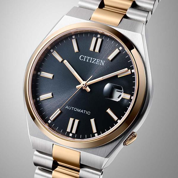 CITIZEN NJ0154-80H Unused MECHANICAL Automatic Sapphire glass Black Men Watch