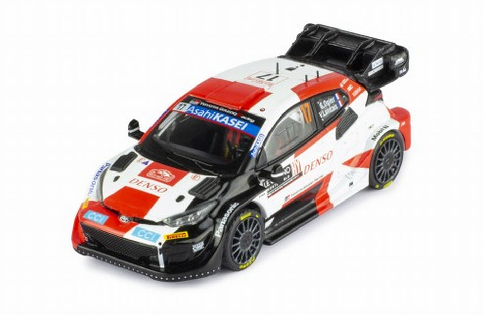RAM897 IXO 1/43 Toyota GR Yaris RALLY1 2023 Monte Carlo Win S.Ogier/V.Ronde #17