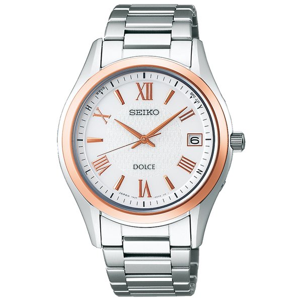 SEIKO SADZ200 Wrist watch DOLCE＆EXCELINE Solar Silver Titanium Men Unused
