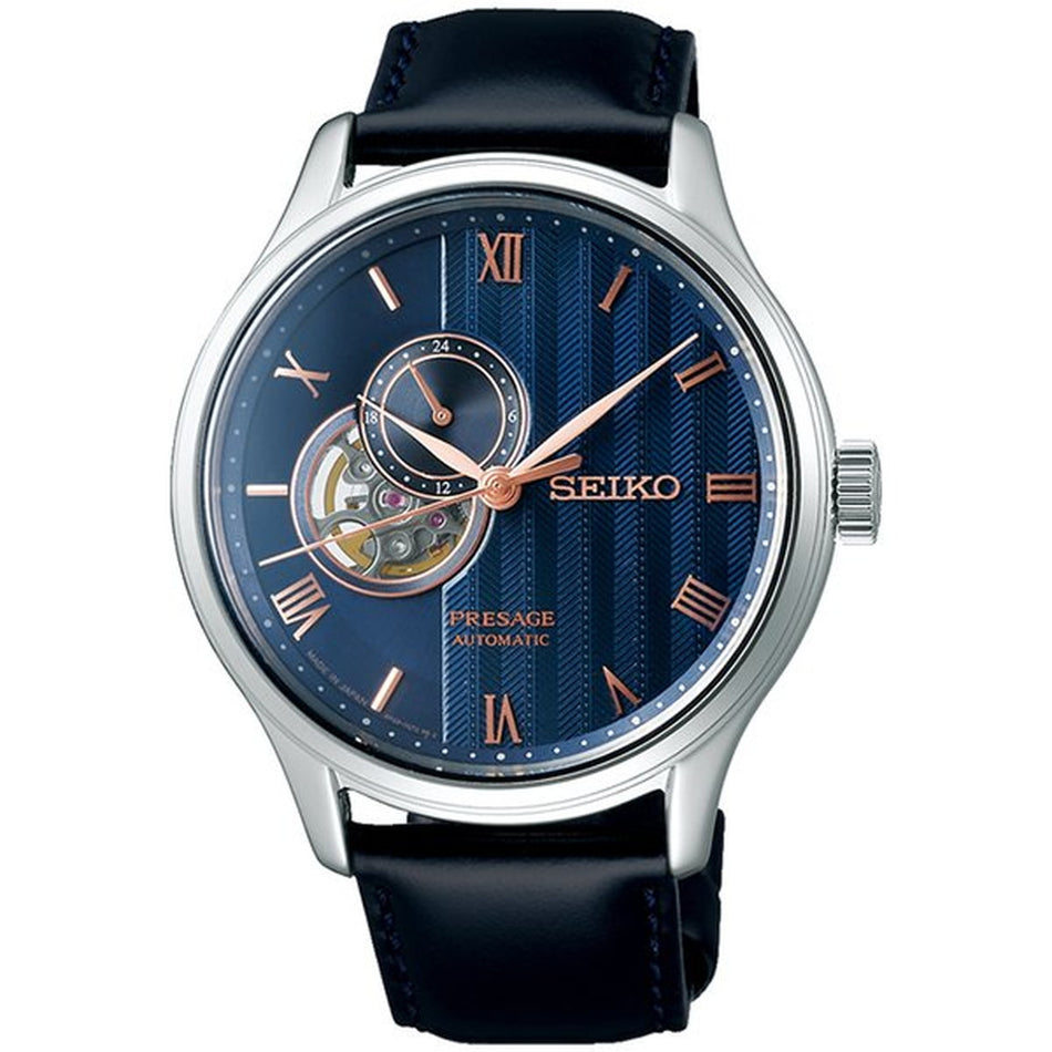 SEIKO SARY187 Wrist watch PRESAGE BASIC LINE Automatic Navy SS Men Unused