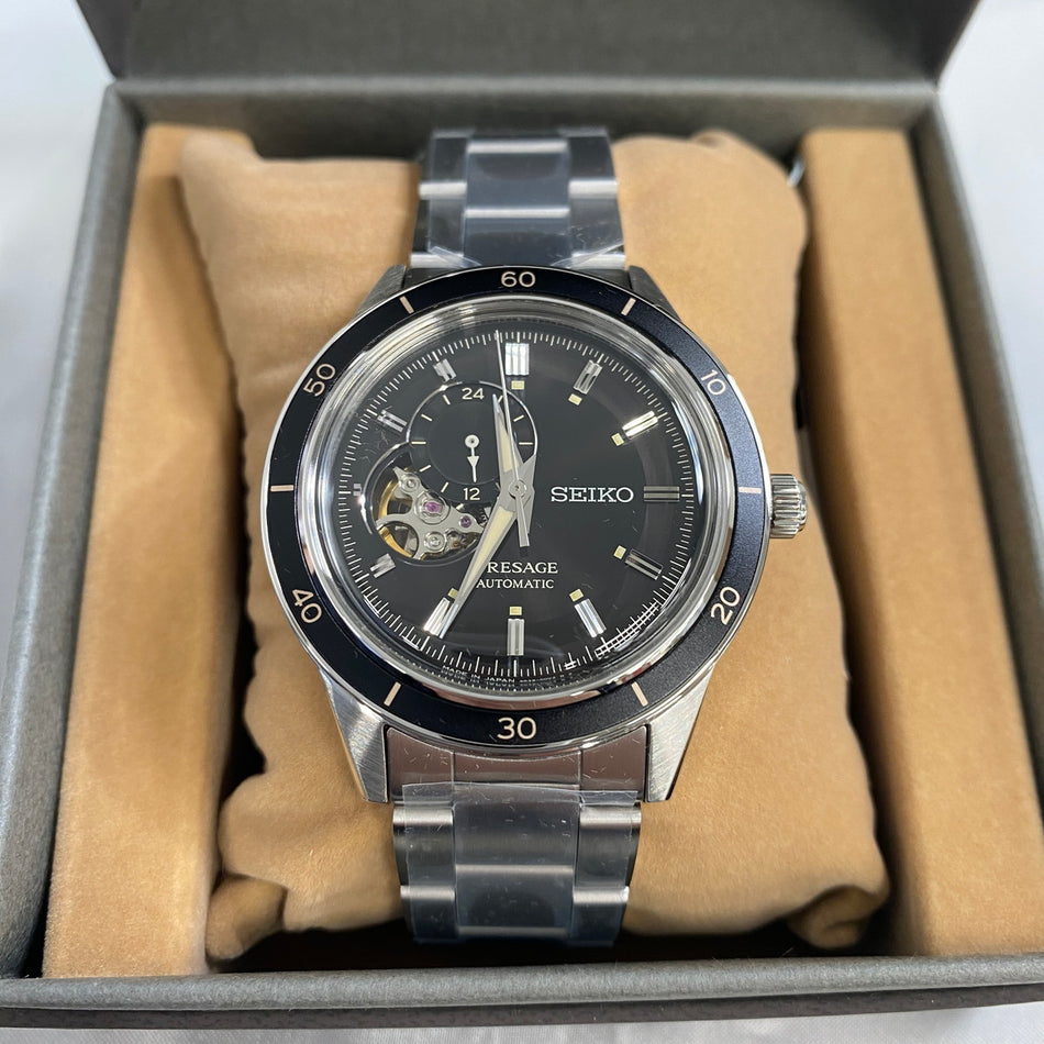 SEIKO SARY191 Wrist watch PRESAGE BASIC Automatic Black SS Analog Men Unused