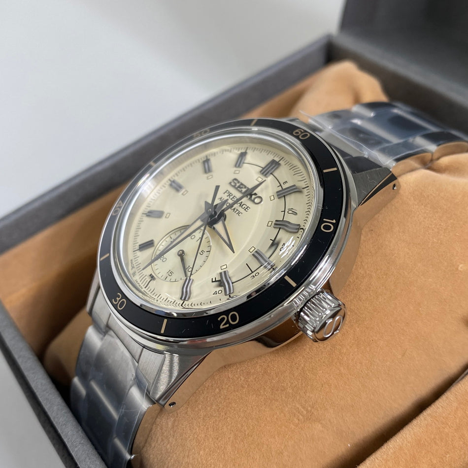 SEIKO SARY209 Wrist watch PRESAGE BASIC LINE Automatic Ivory SS Men Unused