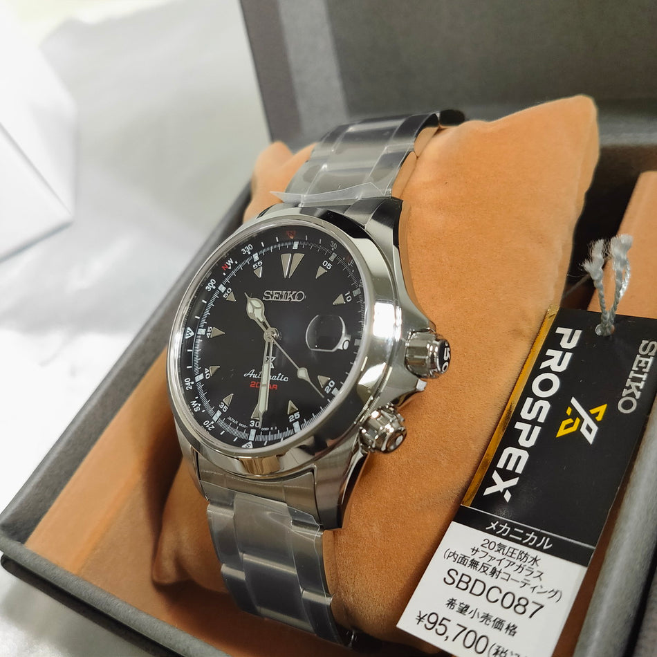 SEIKO SBDC087 Wrist watch PROSPEX ALPINIST Automatic Black SS Limited Men Unused