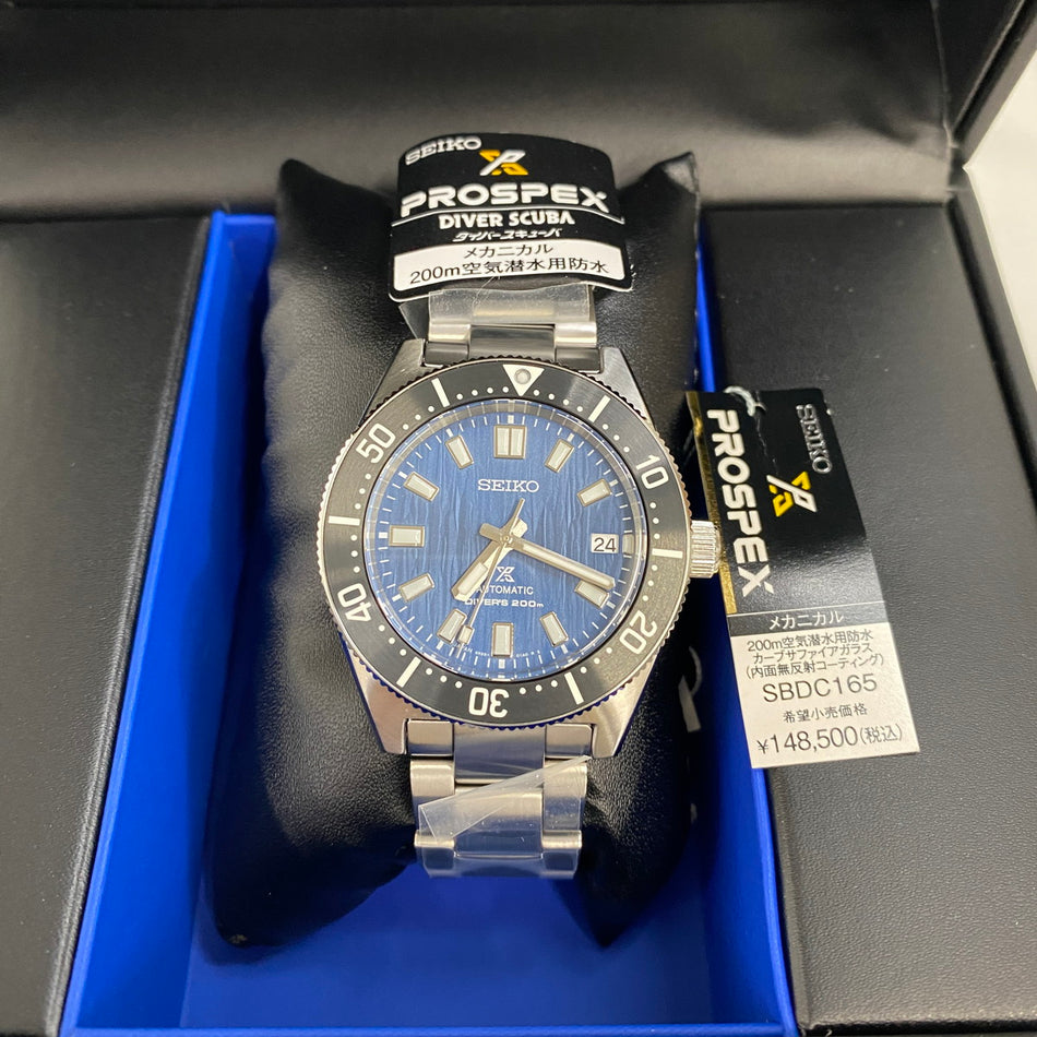 SEIKO SBDC165 Wrist watch PROSPEX DIVER SCUBA Automatic Blue SS Men Unused