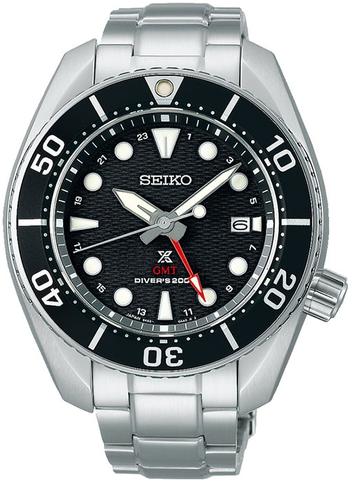 SEIKO SBPK003 Wrist watch PROSPEX DIVER SCUBA Solar Black SS Men Unused