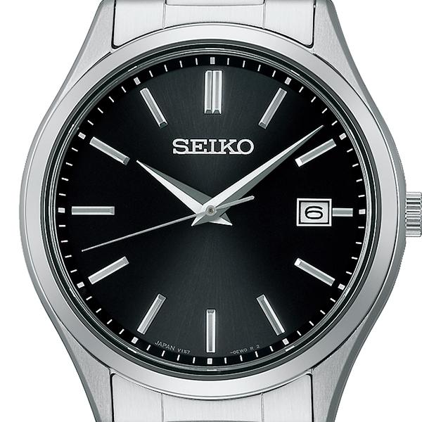 SEIKO SBPX147 Wrist watch  COLLECTION S series Solar Black SS Analog Men Unused