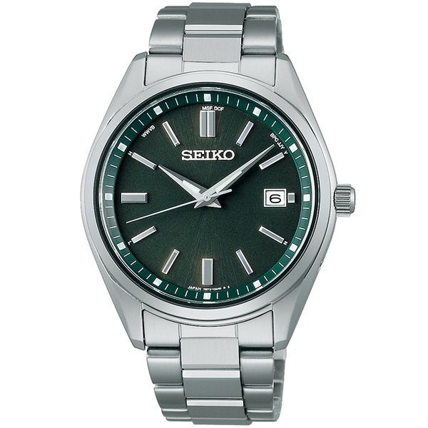 SEIKO SBTM319 Wrist watch SELECTION The Standard Radio Solar Green SS Men Unused