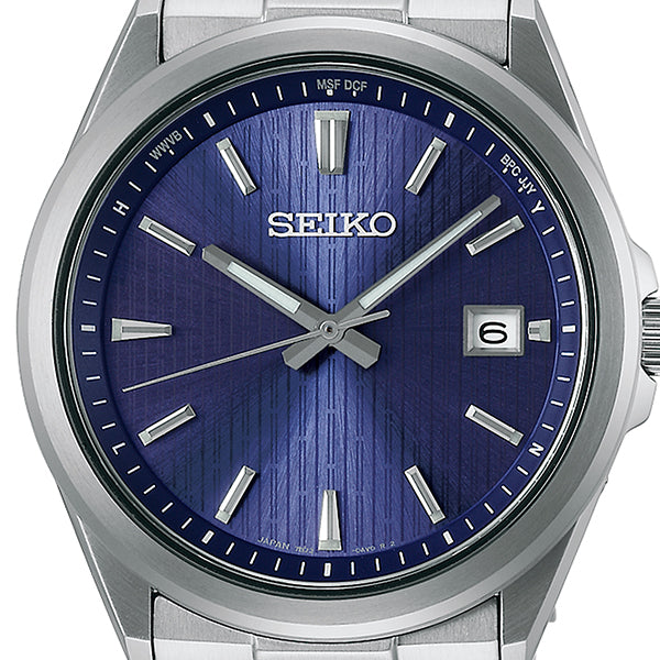 SEIKO SBTM349 Wrist watch SELECTION S series Solar Blue SS Analog Men Unused