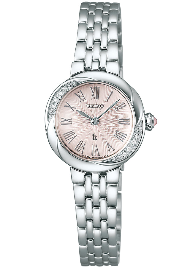SEIKO SSWA001 Wrist watch LUKIA Grow Quartz Pink SS Analog Women Unused