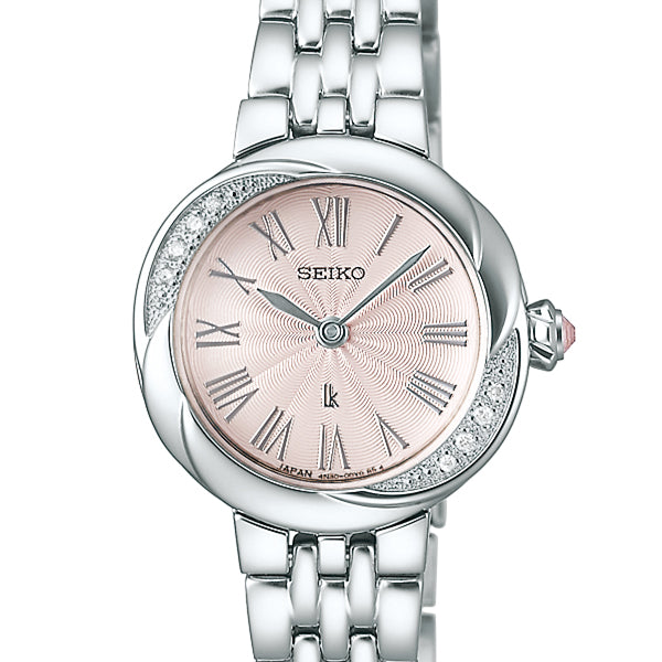 SEIKO SSWA001 Wrist watch LUKIA Grow Quartz Pink SS Analog Women Unused