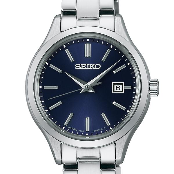 SEIKO STPX095 Wrist watch SELECTION S series Solar Navy SS Analog Women Unused