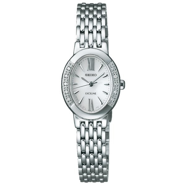 SEIKO SWCQ047 Wrist watch DOLCE＆EXCELINE Solar White SS Analog Women Unused