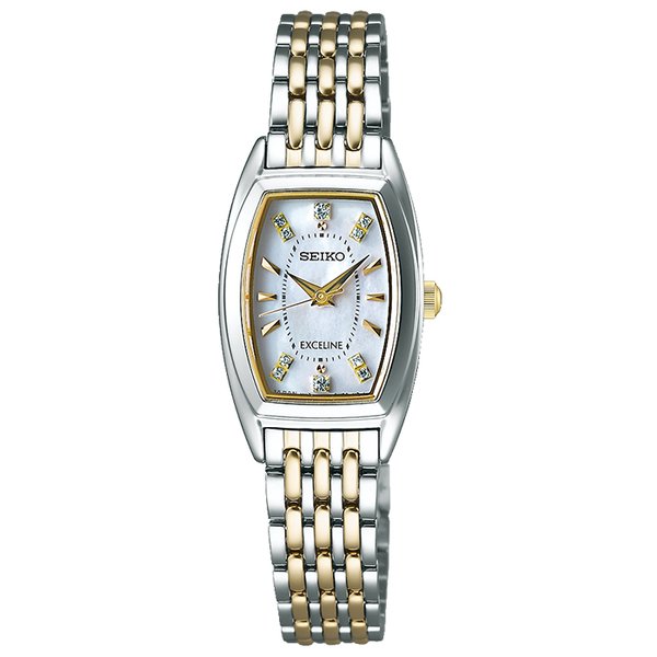 SEIKO SWCQ089 Wrist watch DOLCE＆EXCELINE Solar White shell SS Women Unused