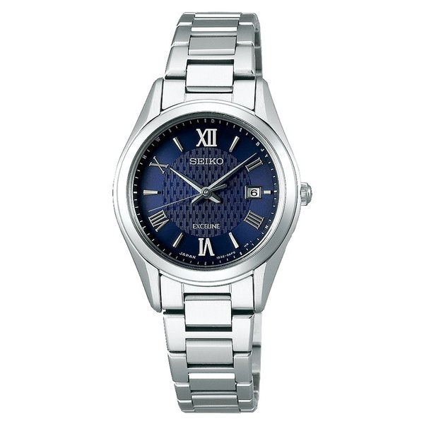 SEIKO SWCW147 Wrist watch DOLCE＆EXCELINE Solar Navy TitaniumWomen Unused