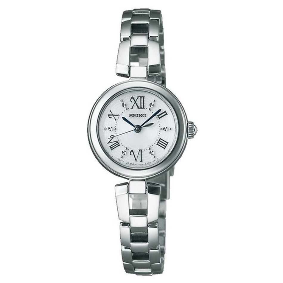SEIKO SWFA151 Wrist watch SELECTION Solar Silver SS Analog Women Unused