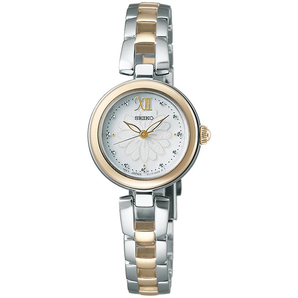 SEIKO SWFA198 Wrist watch SELECTION Solar Silver SS Analog Women Unused