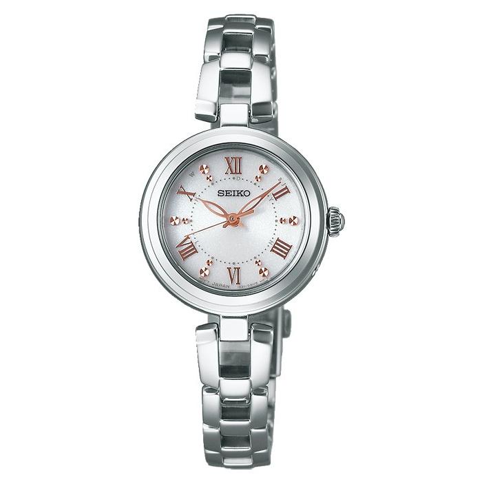 SEIKO SWFH089 Wrist watch SELECTION Bracelet Radio Solar Silver SS Women Unused