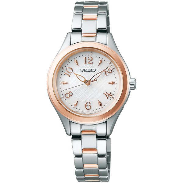 SEIKO SWFH118 Wrist watch SELECTION Solar Hardlex White SS Analog Women Unused