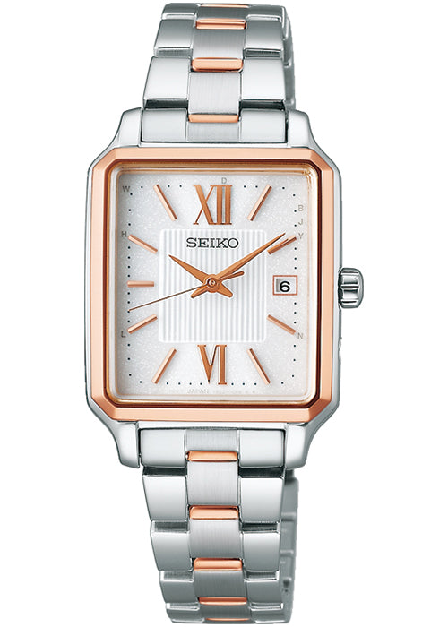 SEIKO SWFH140 Wrist watch SELECTION S series Solar Silver SS Analog Women Unused