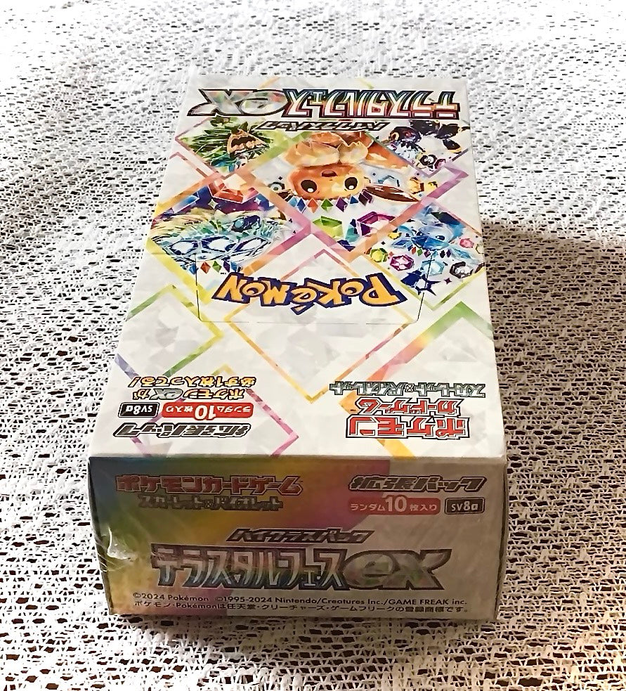 Pokemon TCG Terastal Festival ex Booster Box SV8a Japanese Sealed