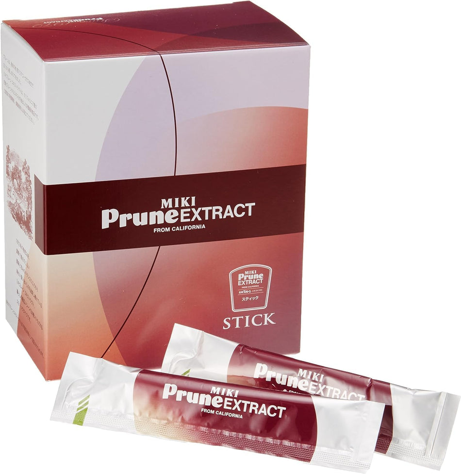 MIKI Prune Dietary supplement EXTRACT STICK 1080g (18gx60sticks) 4PACKAGE
