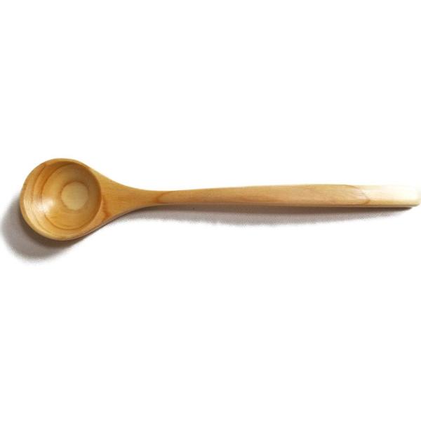 KIKUSUI Tea Spoon Warmth of natural wood Hinoki from Japan made in Japan