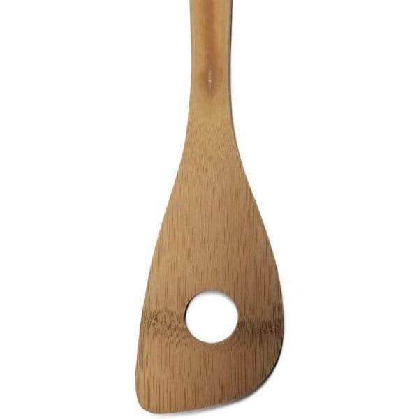 KIKUSUI Turner natural wood right-handedperforated Japanese Susu bamboo