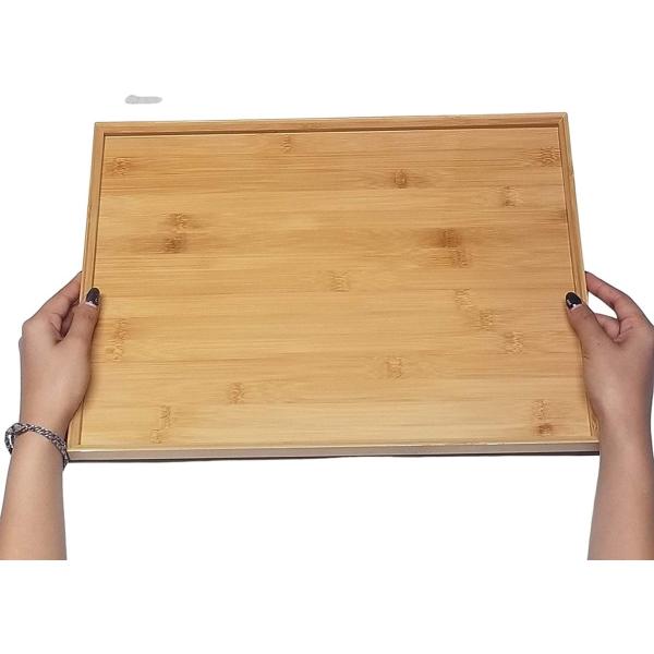 KIKUSUI OBON Large natural wood Bamboo from Kagoshima, Japan Tray