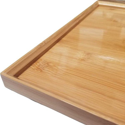 KIKUSUI OBON Large natural wood Bamboo from Kagoshima, Japan Tray