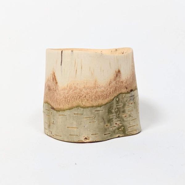 KIKUSUI toothpick stand Warmth of natural wood White birch from Hokkaido, Japan