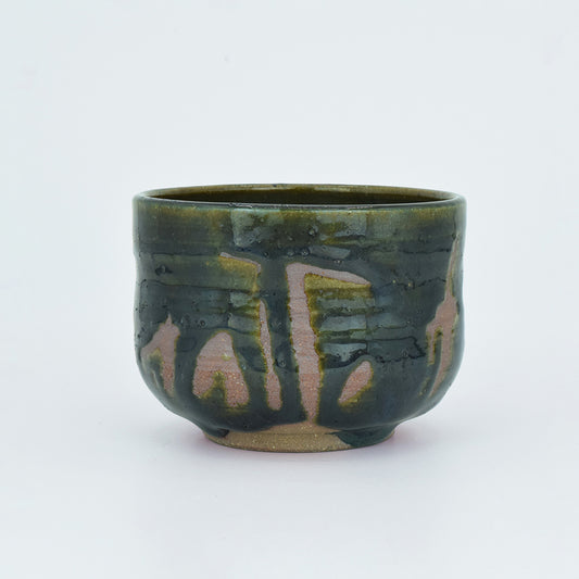 Pottery Hiryu Kuroda Kagasaburo Kiln matcha bowl