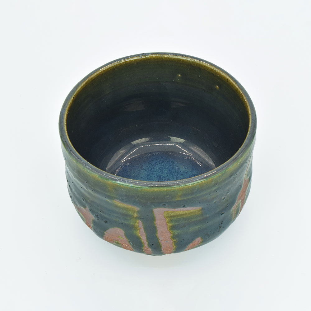 Pottery Hiryu Kuroda Kagasaburo Kiln matcha bowl