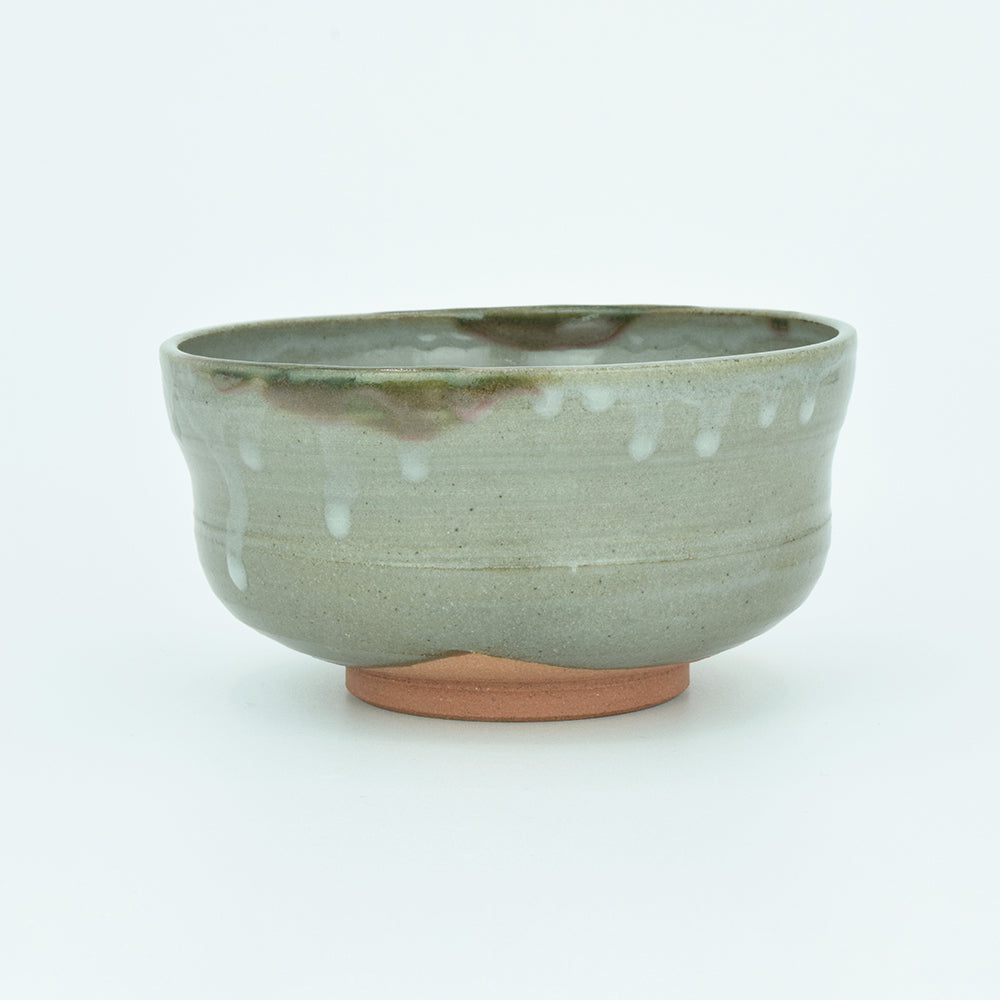 Pottery Hiryu Kuroda Kagasaburo Kiln matcha bowl