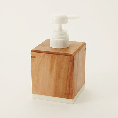 CHITOSE Soap Dispenser Bathroom Accessories Apple Wood JAPAN Made CL101-01