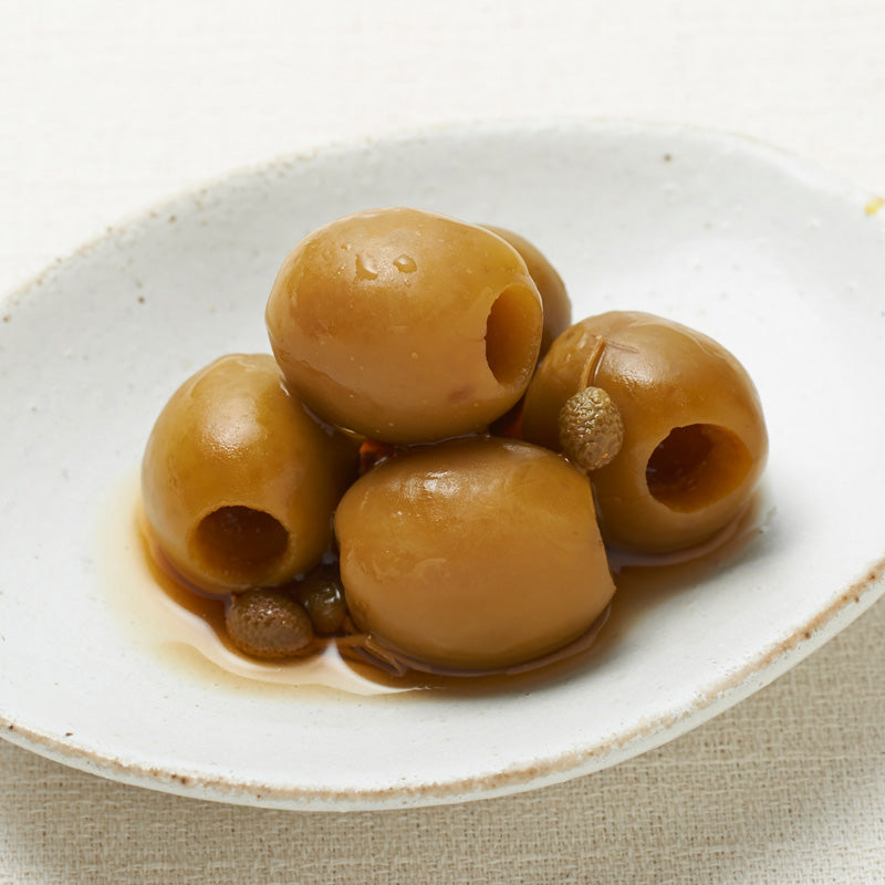 Kyoto Pickles Mori, Soy Sauce Flavour, Olive Pickles, Authentic Japanese Tsukemono - 50g (1.8oz) x 3Pack (150g / 5.3oz total)