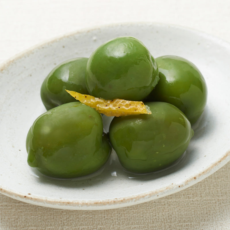 Kyoto Pickles Mori, Yuzu Flavour, Olive Pickles, Authentic Japanese Tsukemono - 50g (1.8oz) x 3Pack (150g / 5.3oz total)