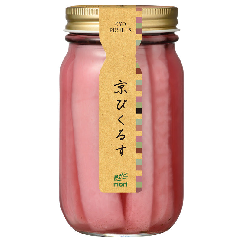 Kyoto Pickles Mori, Mild Sour Flavor, White Radish Pickles, Authentic Japanese Tsukemono - 120g (4.2oz) x 3Pack (360g / 12.7oz total)