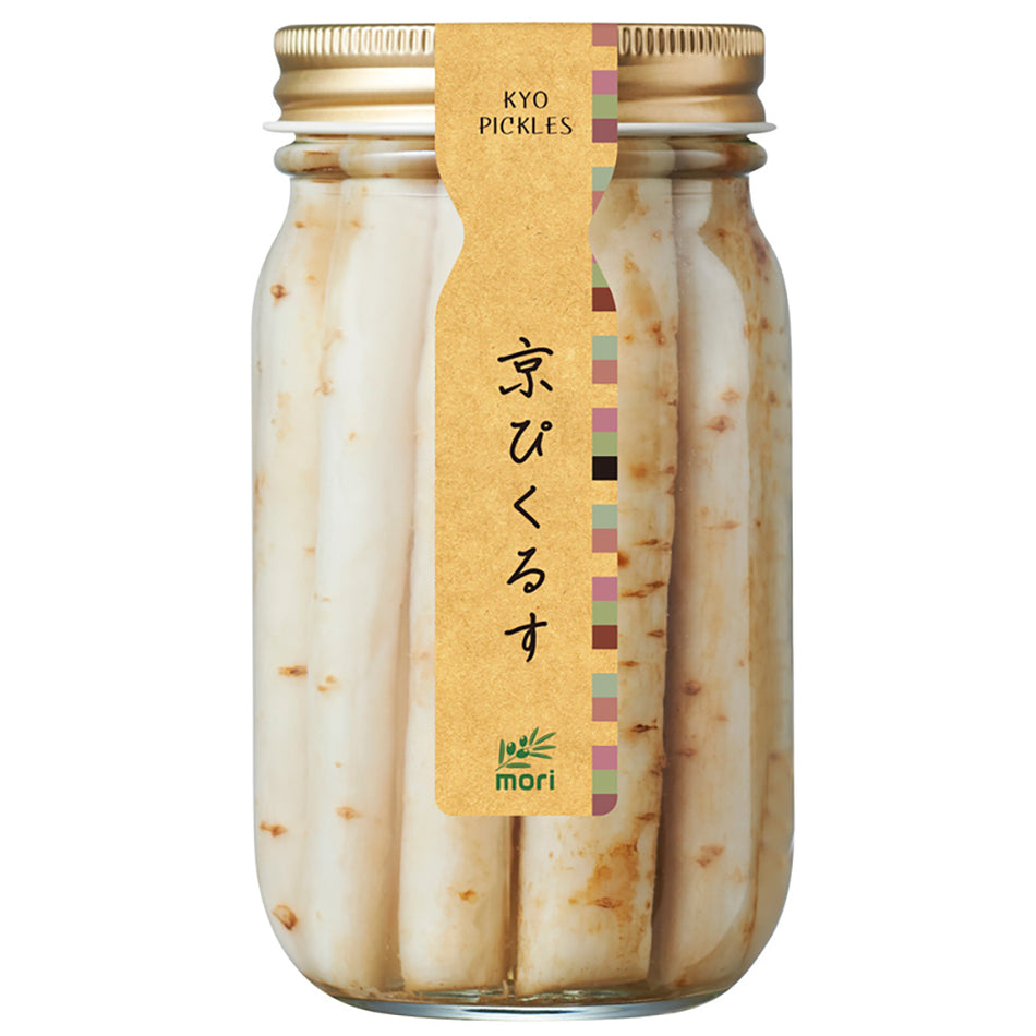 Kyoto Pickles Mori, Mild Sour Flavour, Japanese Burdock Root Pickles, Authentic Japanese Tsukemono - 110g (3.9oz) x 3Pack (330g / 11.6oz total)