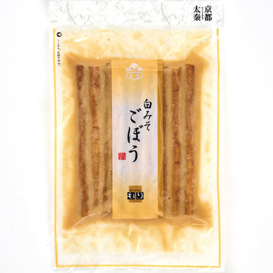 KYOTO Pickles MORI [Shiromiso Gobou] Burdock/White miso/Soy sauce Japanese Umami