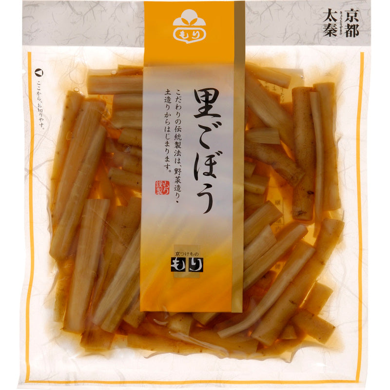 Kyoto Pickles Mori, Mild Chili Flavour Japanese Burdock Root Pickles, Authentic Japanese Tsukemono - 90g (3.2oz) x 3Pack (270g / 9.5oz total)