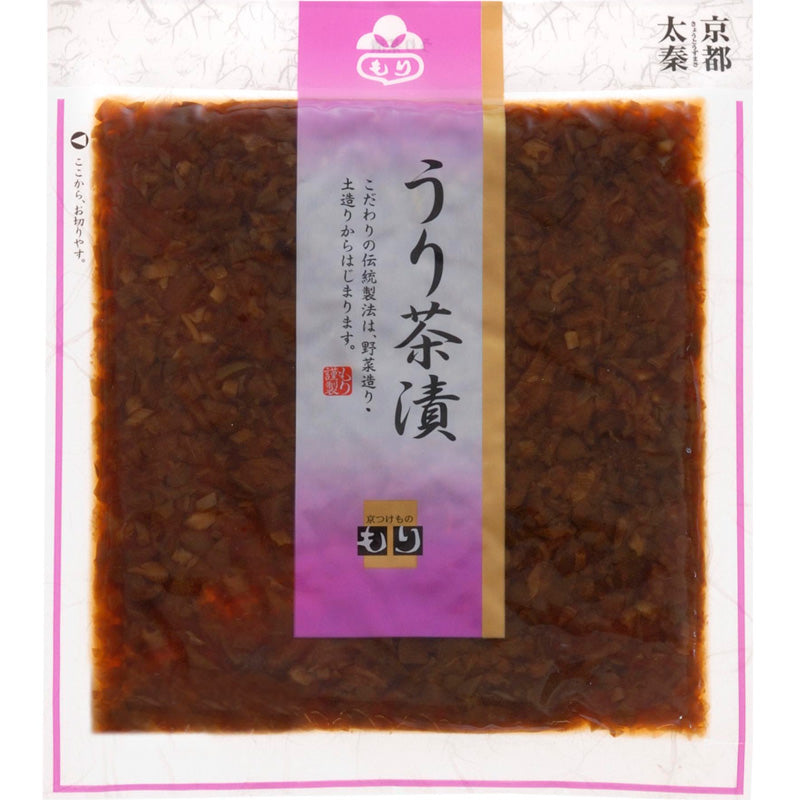 Kyoto Pickles Mori, Ginger And Soy Sauce Flavour, Japanese White Melon Pickles, Authentic Japanese Tsukemono - 120g (4.2oz) x 3Pack (360g / 12.7oz total)